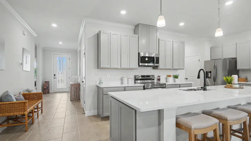 Representative furnished interior of a home built from the Drexel by Maronda Homes in Coastal Communities, Edgewater (Image 10).