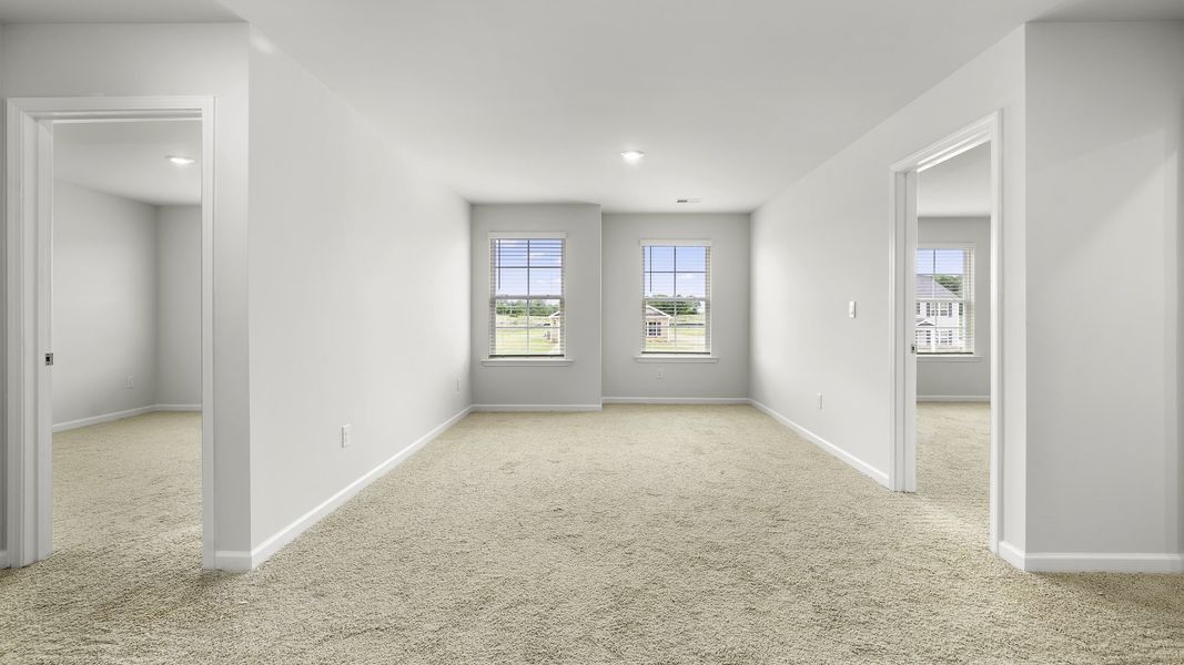 Representative unfurnished interior of a home built from the Hanover by D.R. Horton in Baymeade, Lexington (Image 22).
