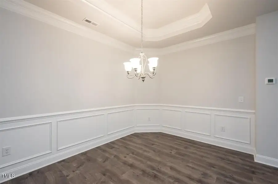 Representative unfurnished interior of a home built from the 2316 by Adams Homes in Hidden Pines, Cameron (Image 10).