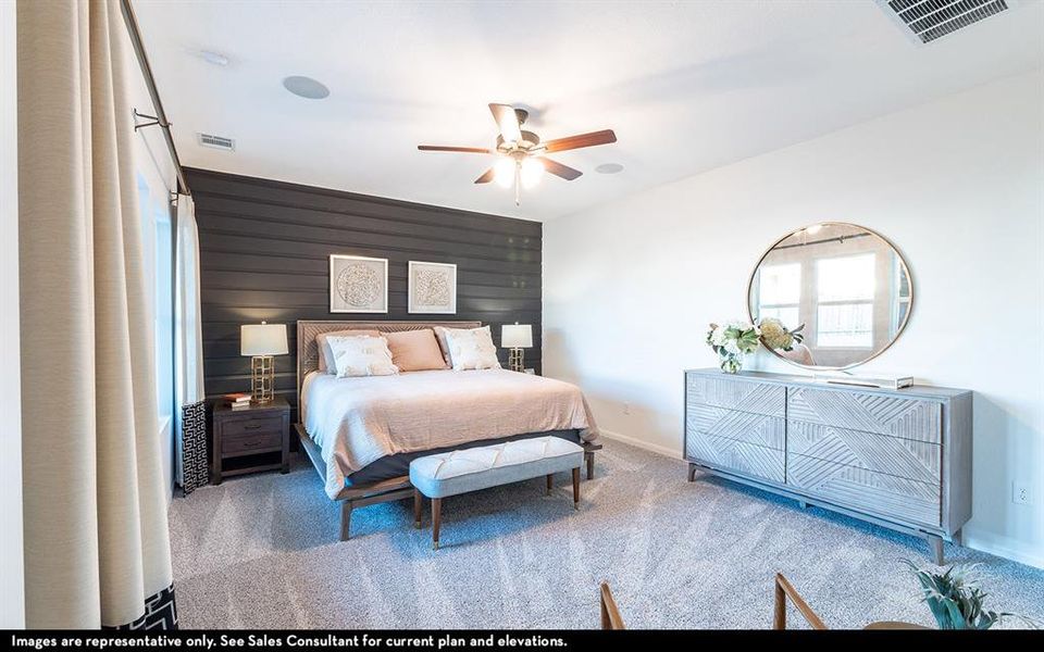 Furnished interior view inside a new home in Solterra, Mesquite (Image 3).