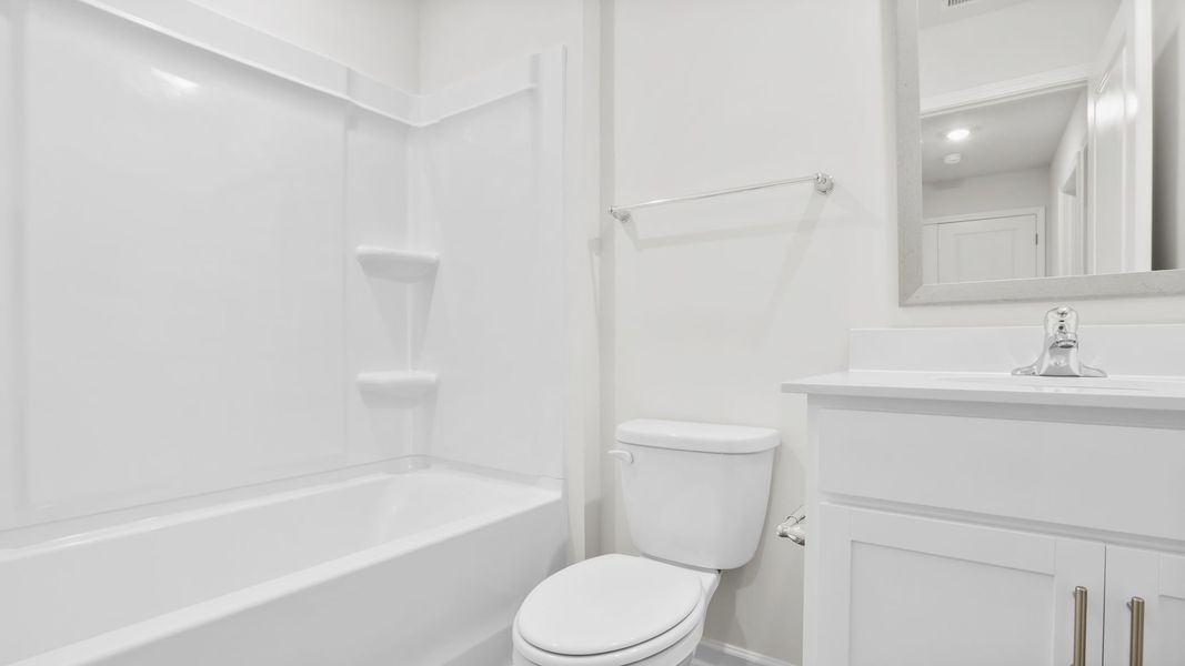 Furnished interior view inside a new home in Chestnut Ridge Townhomes, Greenville (Image 9).