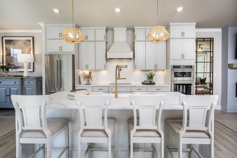 Furnished interior view inside a new home in The Groves at Myrtle, Roswell (Image 6).