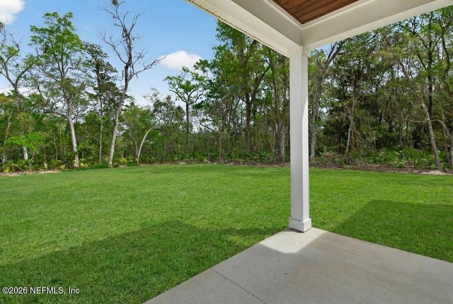 Exterior details and patio area of a home in , Yulee (Image 36). Exterior details and patio area of a home in , Yulee (Image 36).