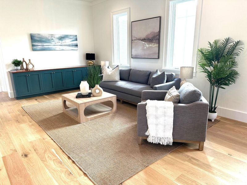 Furnished interior view inside a new home in , Mount Pleasant (Image 8).