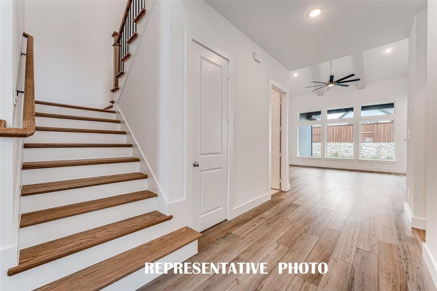 This beautiful open and flowing entry is the perfect place to welcome friends and family into your fantastic new home! REPRESENTATIVE PHOTO. This beautiful open and flowing entry is the perfect place to welcome friends and family into your fantastic new home! REPRESENTATIVE PHOTO.