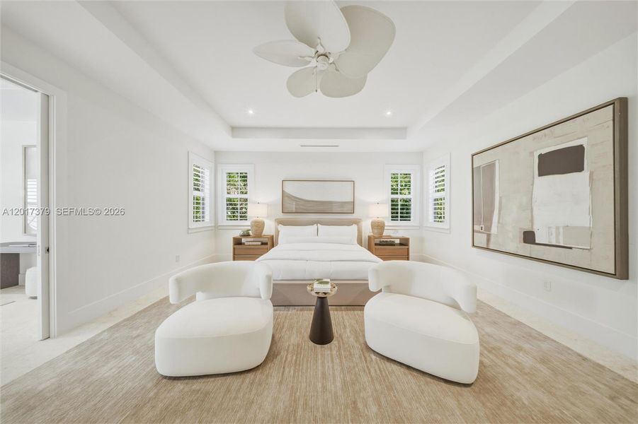 Furnished interior view inside a new home in , Islamorada, Village of Islands (Image 12).