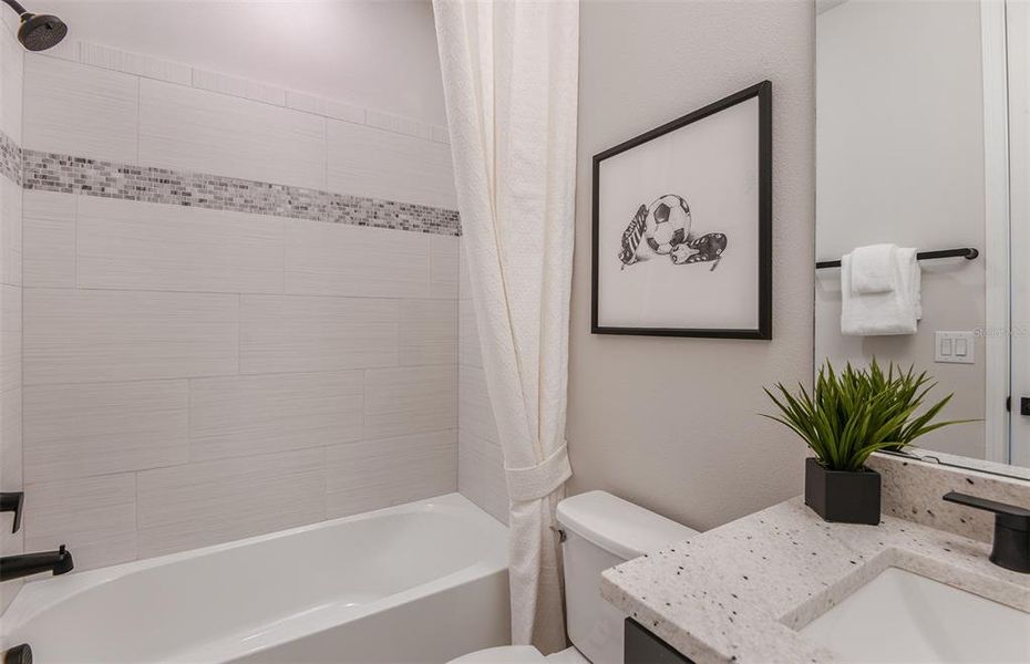 Furnished interior view inside a new home in Caldera, Spring Hill (Image 22). Furnished interior view inside a new home in Caldera, Spring Hill (Image 22).