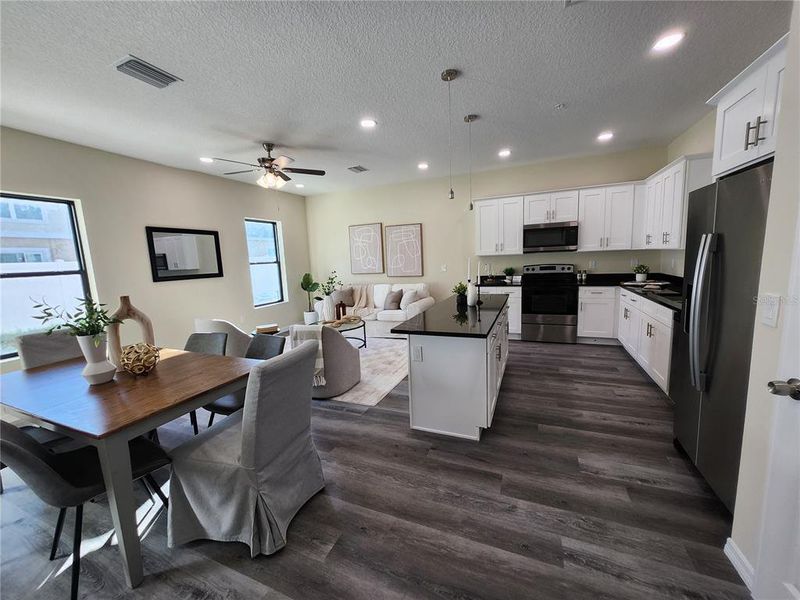 Furnished interior view inside a new home in , Tampa (Image 8).