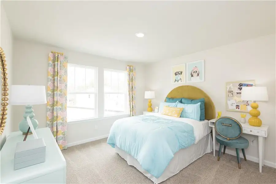 Furnished interior view inside a new home in Martin Springs - Estate Series, Lawrenceville (Image 10).