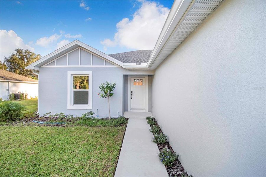 Exterior details and patio area of a home in , Fort Meade (Image 4). Exterior details and patio area of a home in , Fort Meade (Image 4).