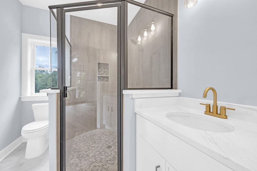 Furnished interior view inside a new home in , Georgetown (Image 11).