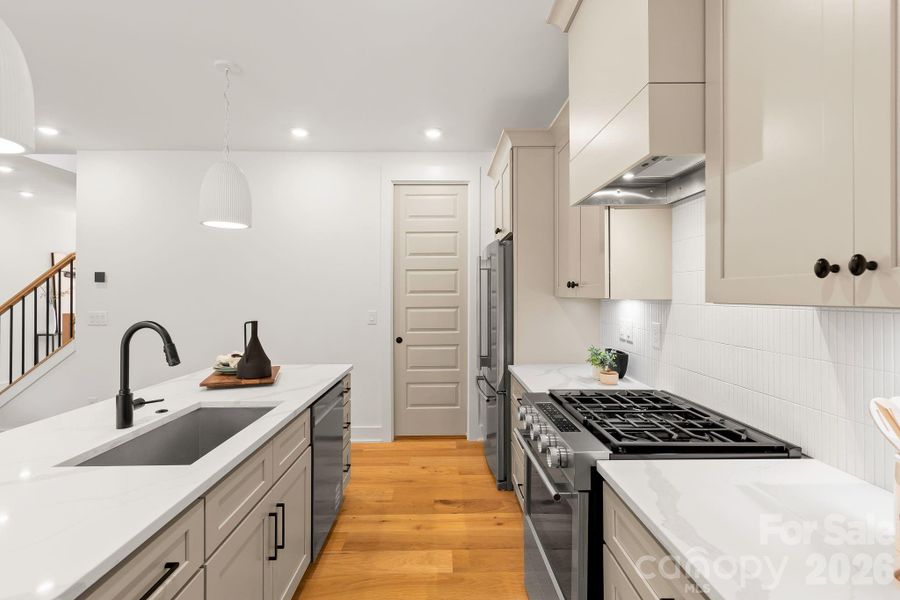 Furnished interior view inside a new home in , Charlotte (Image 14). Furnished interior view inside a new home in , Charlotte (Image 14).