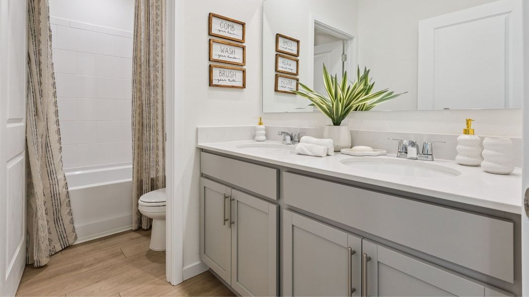 Furnished interior view inside a new home in Crossroads at Kelly Park, Apopka (Image 21).