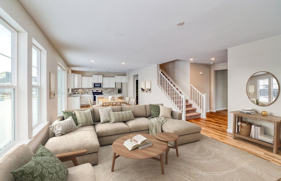 Furnished interior view inside a new home in Independence, Elizabeth (Image 14).