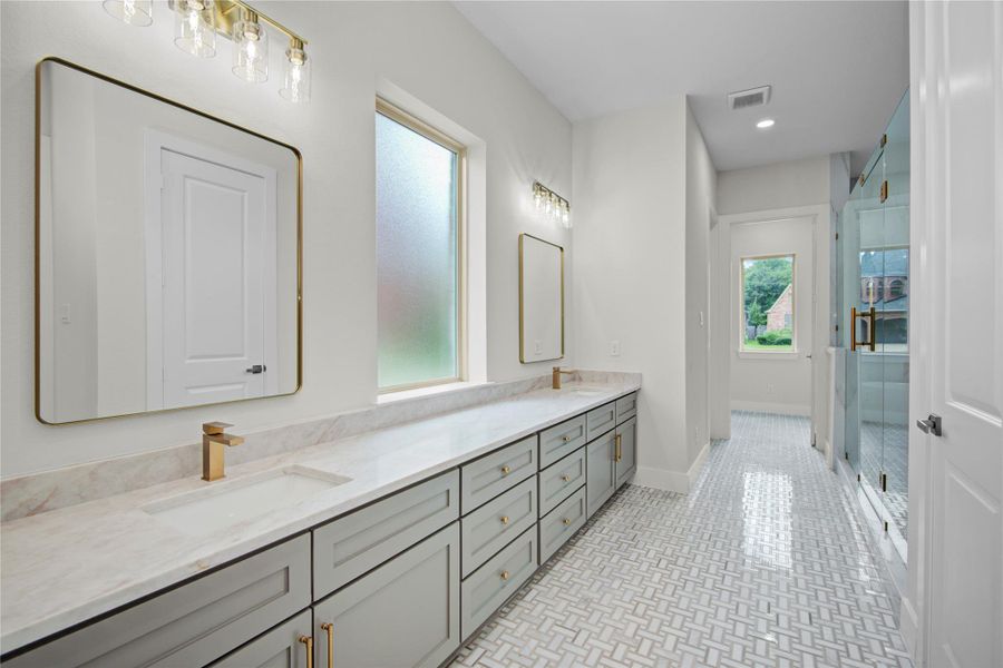 Furnished interior view inside a new home in , Spring (Image 15).