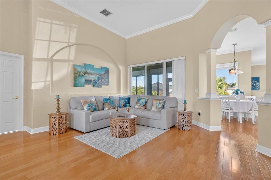 Furnished interior view inside a new home in , Lakeland (Image 14). Furnished interior view inside a new home in , Lakeland (Image 14).