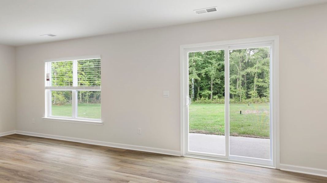 Spacious, unfurnished interior of a new home in Bentley Park, Greenwood (Image 25). Spacious, unfurnished interior of a new home in Bentley Park, Greenwood (Image 25).