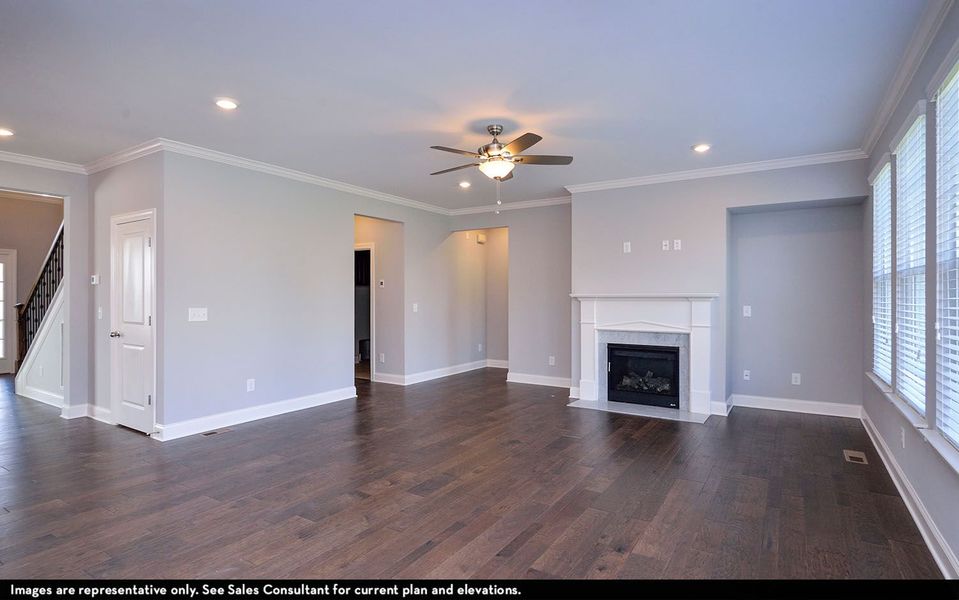 Spacious, unfurnished interior of a new home in Aden Woods, Fairview (Image 15).