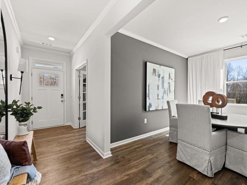 Furnished interior view inside a new home in Falcon Landing, Gainesville (Image 39).