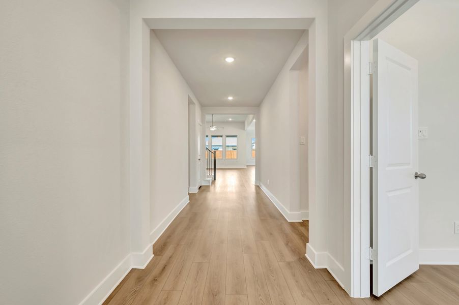 Spacious, unfurnished interior of a new home in The Meadows, Denton (Image 13).