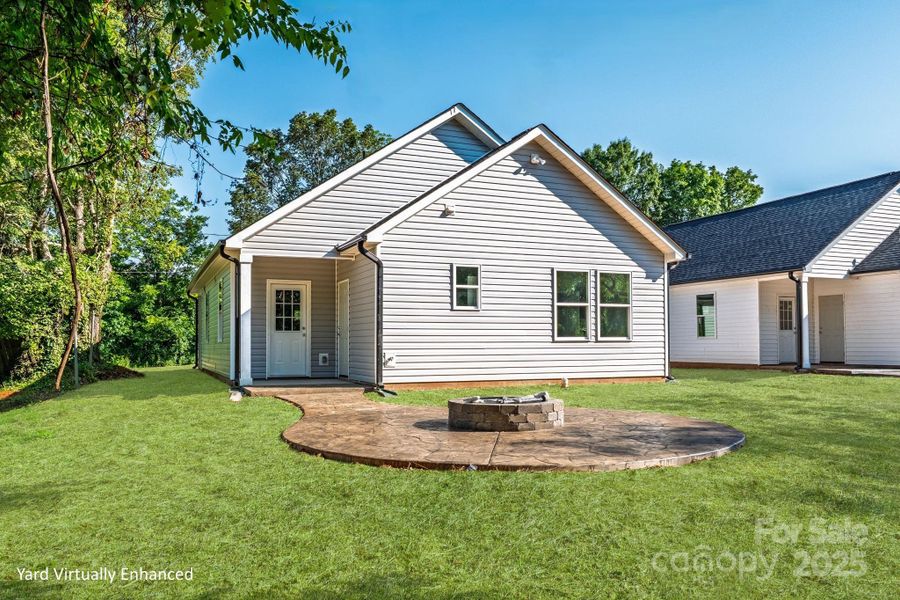 Exterior details and patio area of a home in , East Spencer (Image 28).