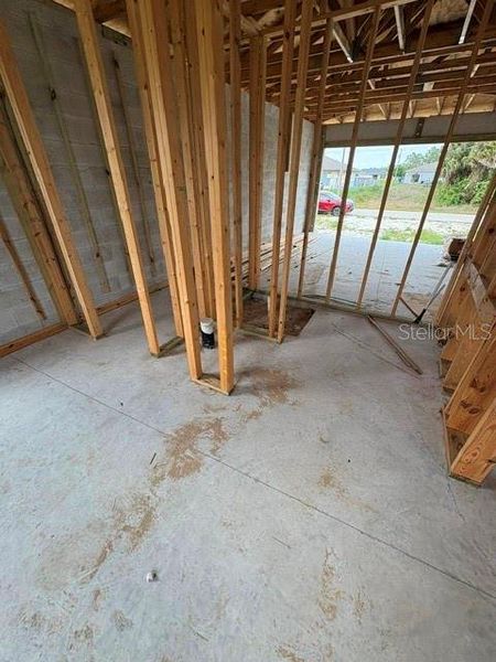 In-progress construction of a new home in , Lehigh Acres, FL (Image 4).