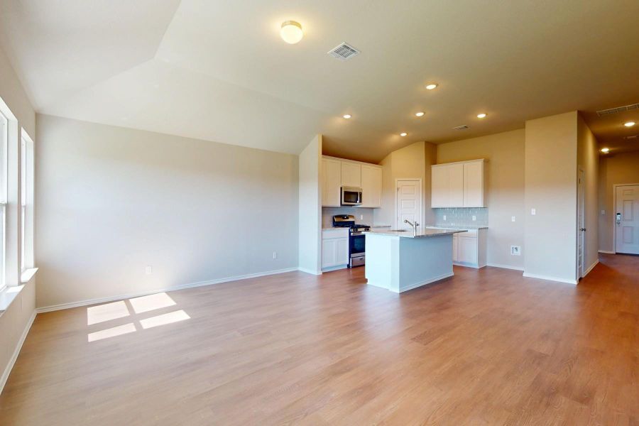 Spacious, unfurnished interior of a new home in Carillon, Manor (Image 12).
