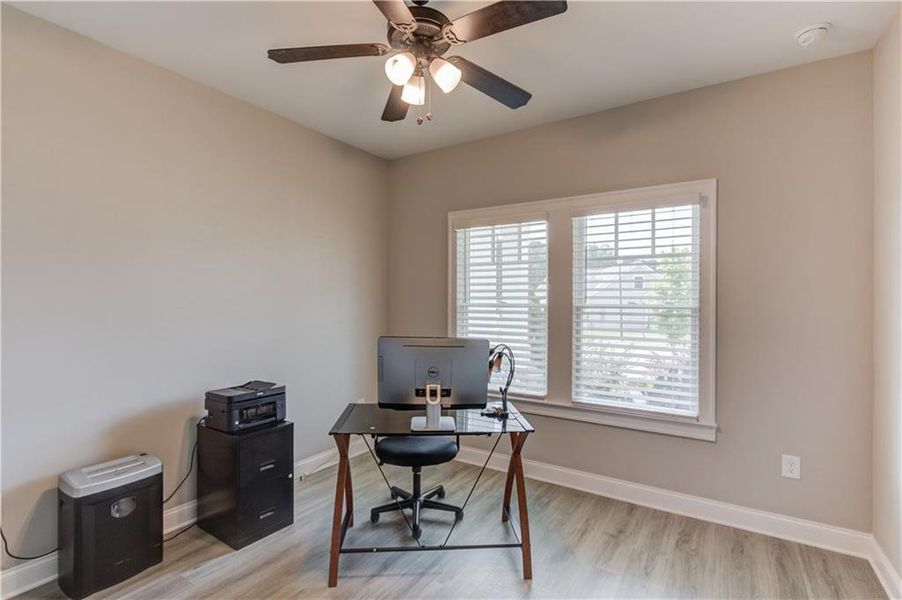 Furnished interior view inside a new home in , Dacula (Image 9).
