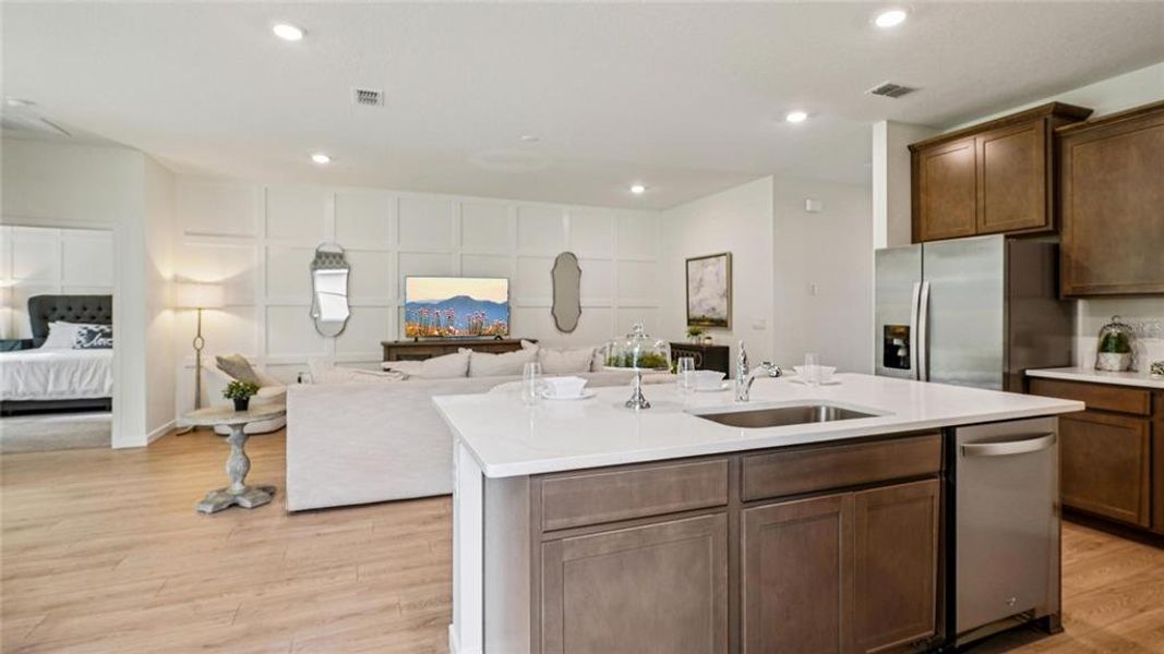 Furnished interior view inside a new home in Ocala Preserve, Ocala (Image 12).