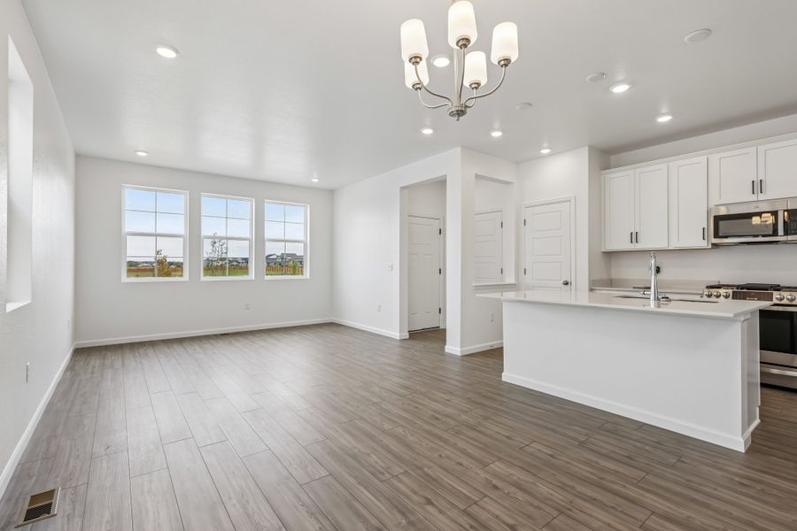Spacious, unfurnished interior of a new home in Farmlore, Brighton (Image 16). Spacious, unfurnished interior of a new home in Farmlore, Brighton (Image 16).