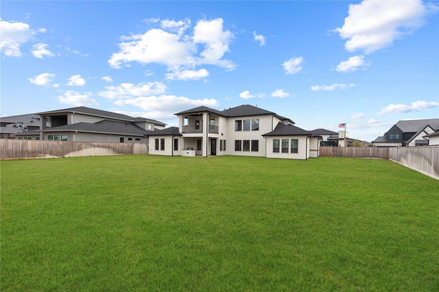 Exterior details and patio area of a home in , Cypress (Image 4).