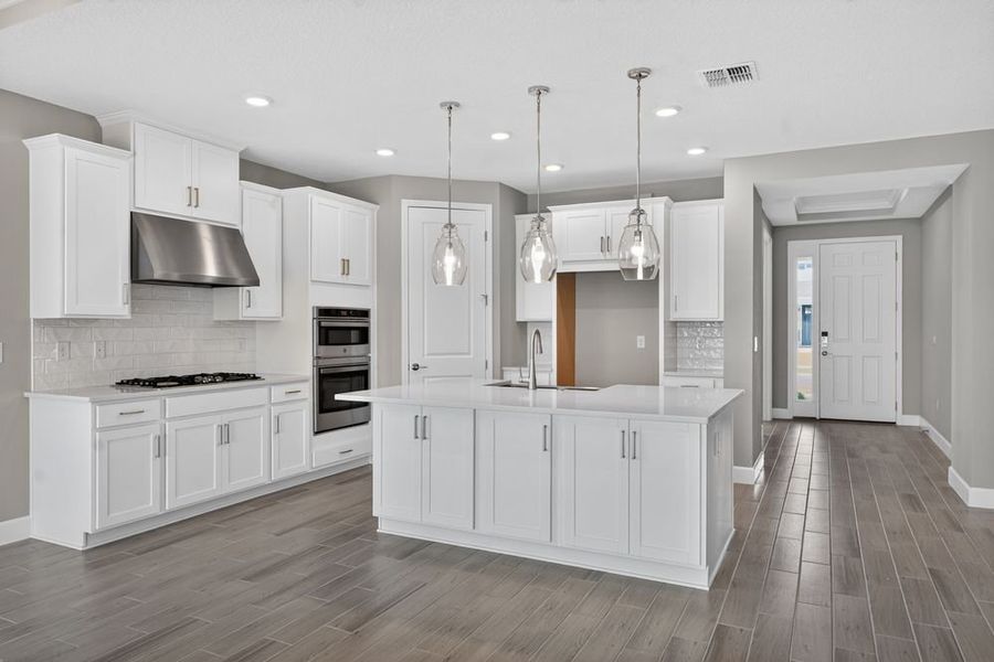 Furnished interior view inside a new home in Headwaters at Lofton Creek, Yulee (Image 5).