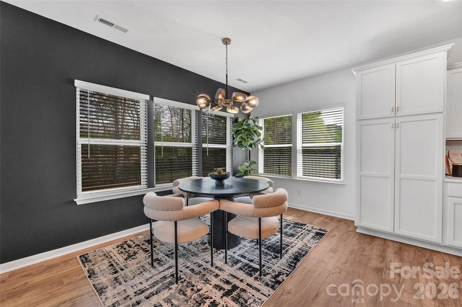 Furnished interior view inside a new home in , Monroe (Image 33).