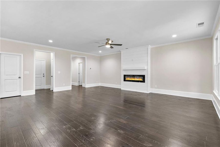 Spacious, unfurnished interior of a new home in , Covington (Image 18).