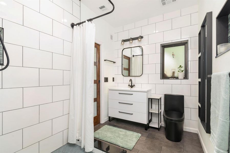 Downstairs Primary Bath Downstairs Primary Bath