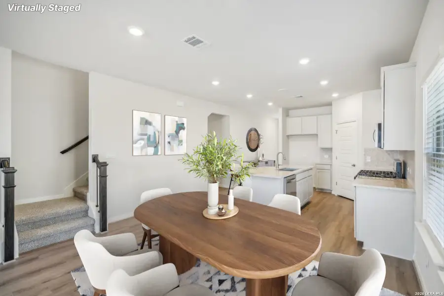 Furnished interior view inside a new home in , San Antonio (Image 10).