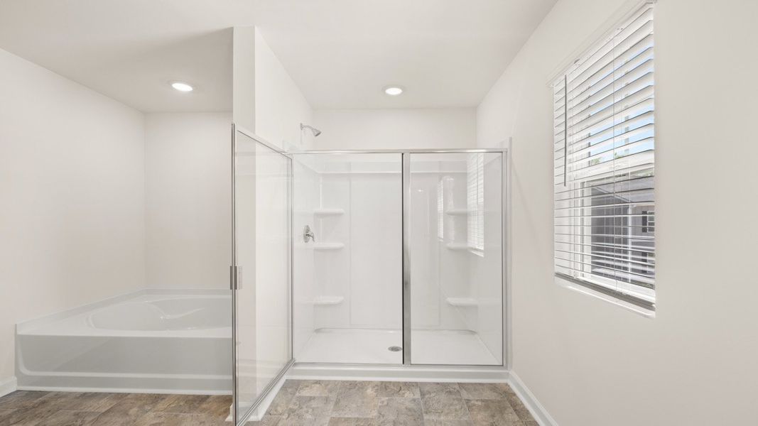 Furnished interior view inside a new home in Locust Grove Station - Cedar Ridge, Locust Grove (Image 7).