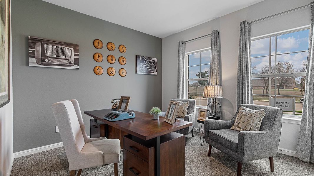 Furnished interior view inside a new home in Springhill South, Boyd (Image 21). Furnished interior view inside a new home in Springhill South, Boyd (Image 21).