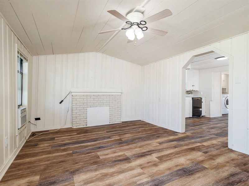 Spacious living room.