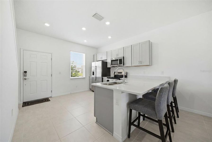 Furnished interior view inside a new home in , Bradenton (Image 9). Furnished interior view inside a new home in , Bradenton (Image 9).