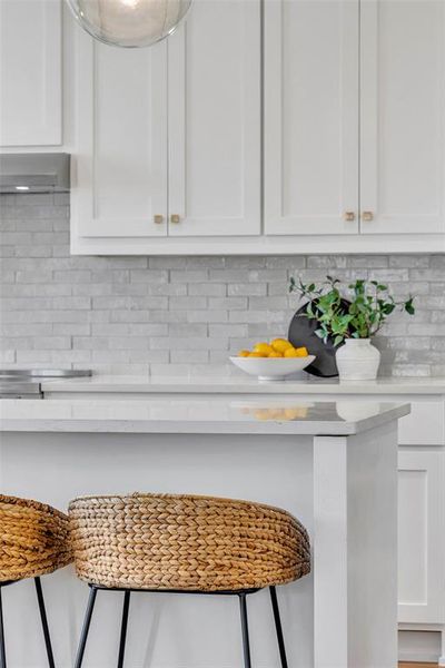 Close-up of interior finishes inside a home in , Dallas (Image 17).
