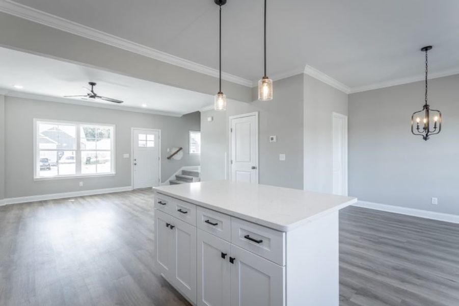 Spacious, unfurnished interior of a new home in The Nassau, Chattanooga (Image 24).