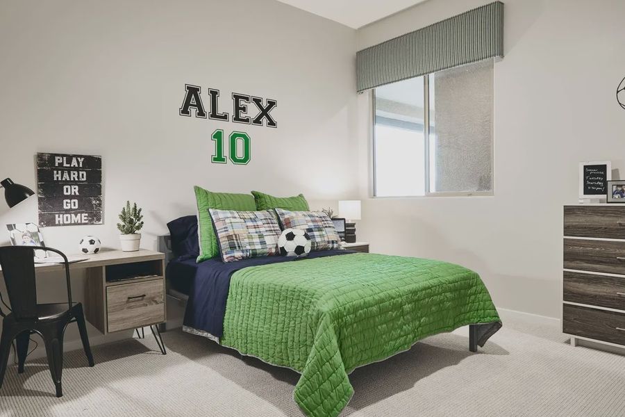 Furnished interior view inside a new home in Valencia at Granite Vista, Waddell (Image 5).