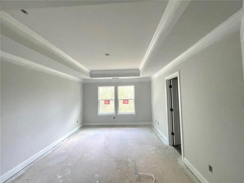 Spacious, unfurnished interior of a new home in The Village at Towne Lake, Woodstock (Image 46).