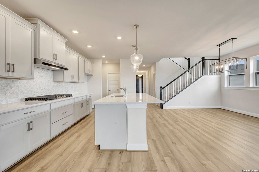 Furnished interior view inside a new home in The Crossvine 45’, Schertz (Image 11).