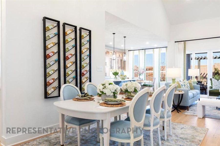 Furnished interior view inside a new home in Sonoma Verde: 70ft. lots, McLendon-Chisholm (Image 16). Furnished interior view inside a new home in Sonoma Verde: 70ft. lots, McLendon-Chisholm (Image 16).