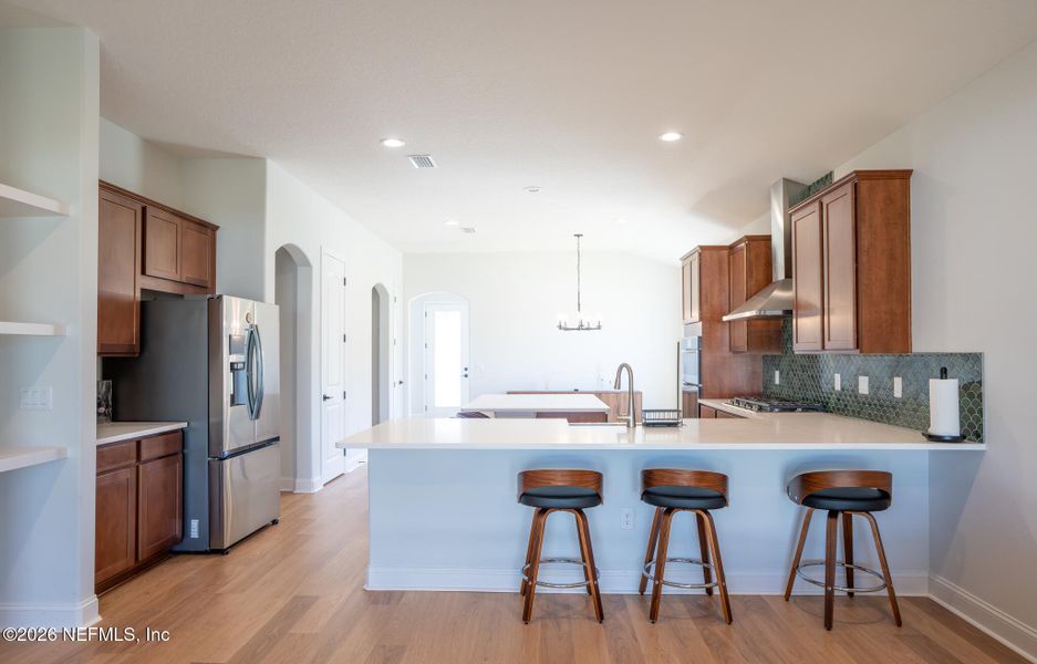 Furnished interior view inside a new home in , St. Augustine (Image 7).