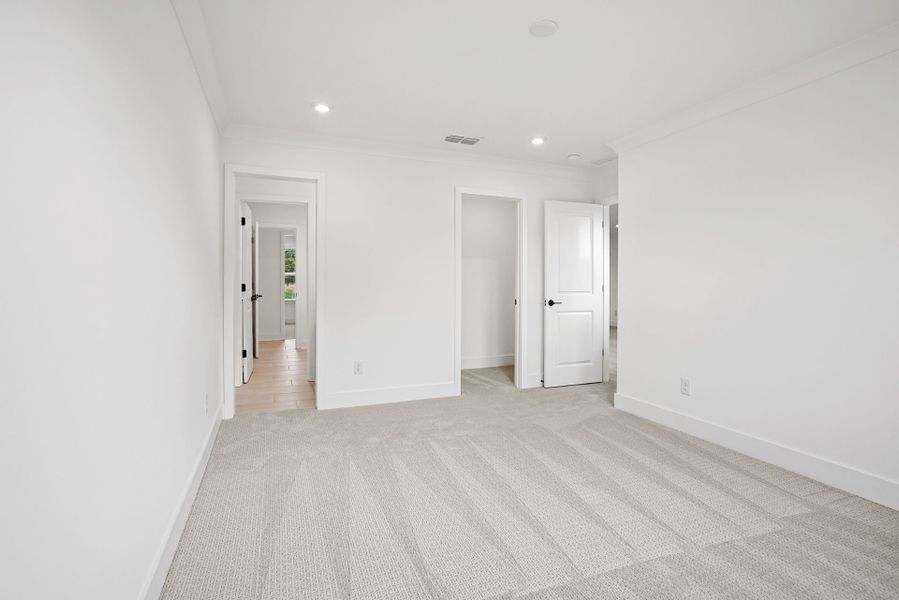 Representative unfurnished interior of a home built from the Shetland by Pulte Homes in Parkside Crossing, Charlotte (Image 23). Representative unfurnished interior of a home built from the Shetland by Pulte Homes in Parkside Crossing, Charlotte (Image 23).