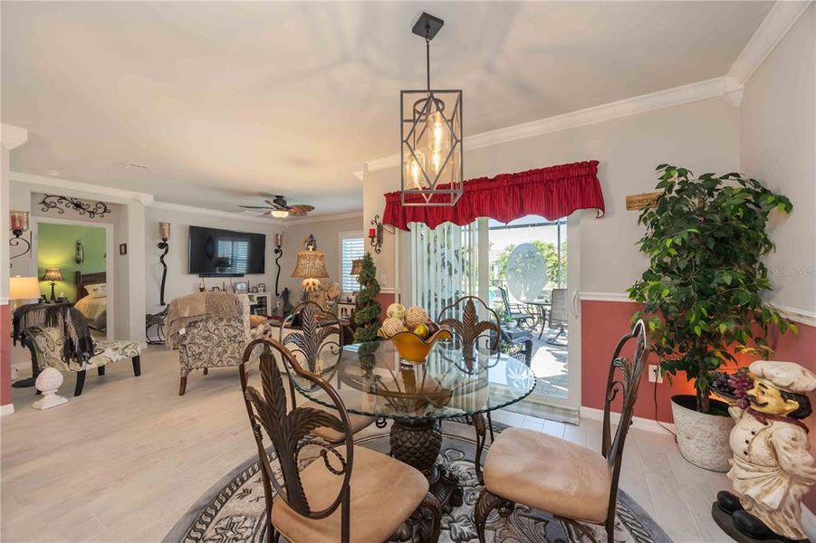 Furnished interior view inside a new home in Burnt Store Village, Punta Gorda (Image 40).