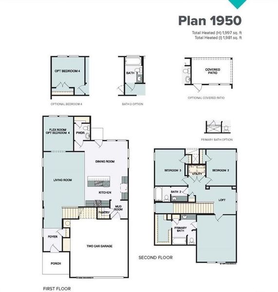 1950 Floorplan